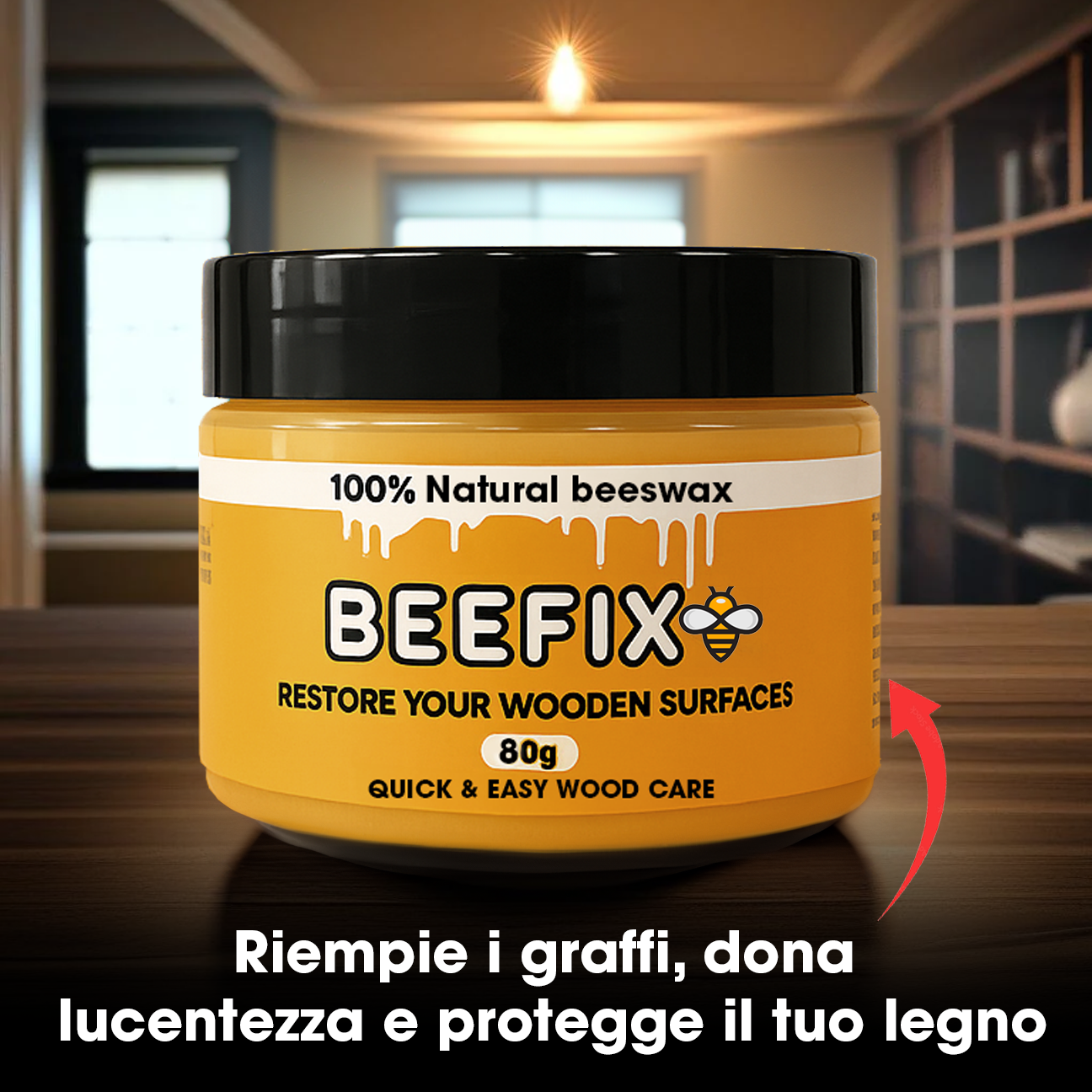 BeeFIX™ – Renueva tus muebles de madera sin necesidad de reformas