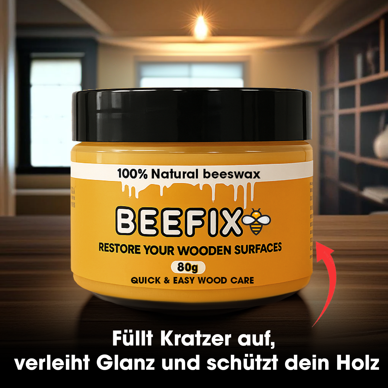 BeeFIX™ – Renueva tus muebles de madera sin necesidad de reformas